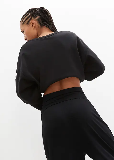 Harémové kalhoty na doma, capri délka, bonprix