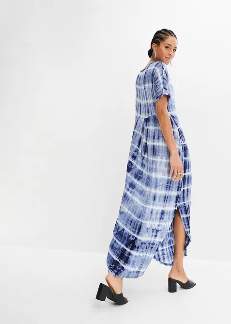 Dlouhé šaty ze splývavé viskózy, bonprix