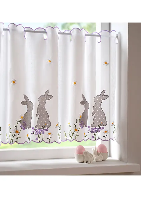 Vitr&aacute;žkov&aacute; z&aacute;clona s v&yacute;&scaron;ivkou, bonprix