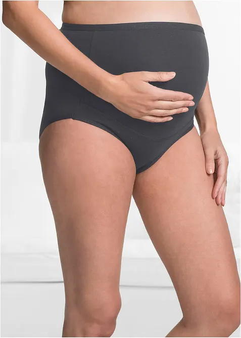 Těhotenské kalhotky s organickou bavlnou (2 ks v balení), bonprix