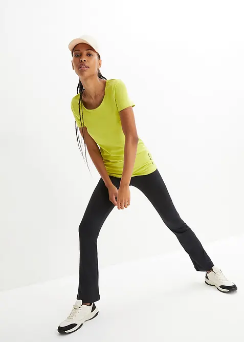 Dlouhé tričko s nápisem (2 ks v balení), bonprix