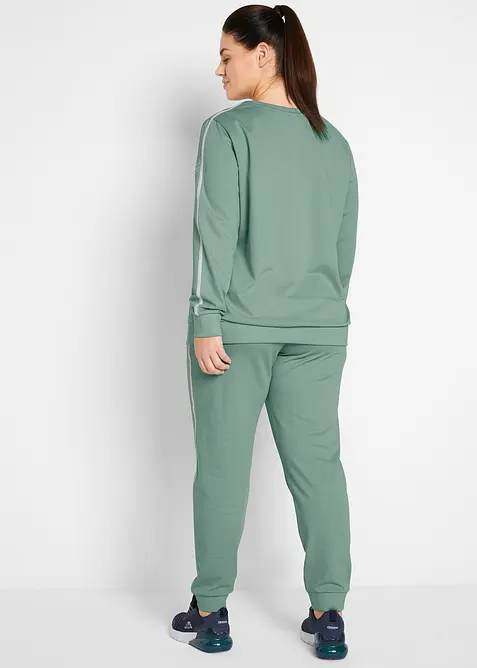 Joggingov&aacute; souprava z čist&eacute; bavlny (2d&iacute;ln&aacute;), bonprix