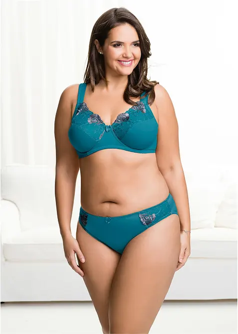 Zmenšovací podprsenka s polstrovanými ramínky (2 ks v balení), bonprix