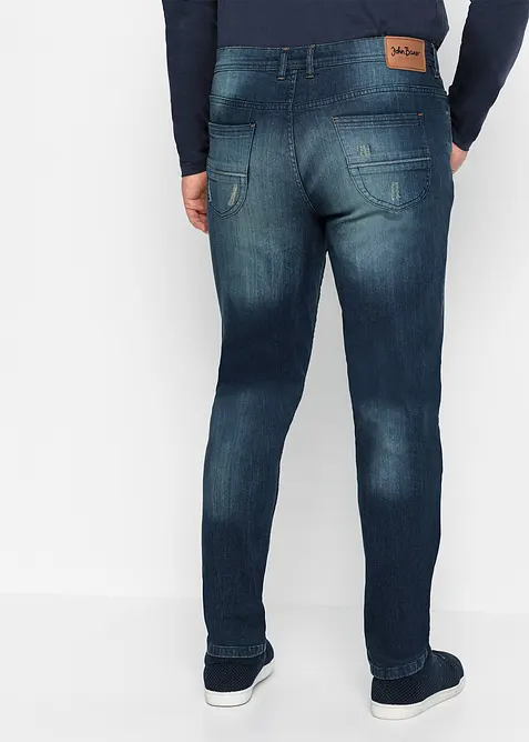 Lehk&eacute; strečov&eacute; dž&iacute;ny Slim Fit, Straight, bonprix