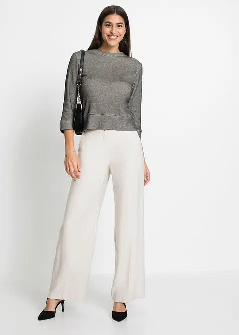 Lehké kalhoty Marlene s viskózou, bonprix