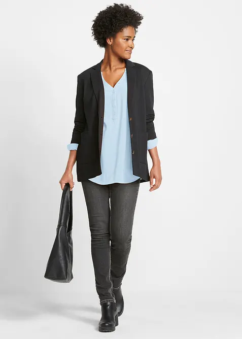 Halenková tunika z měkké viskózy, bonprix