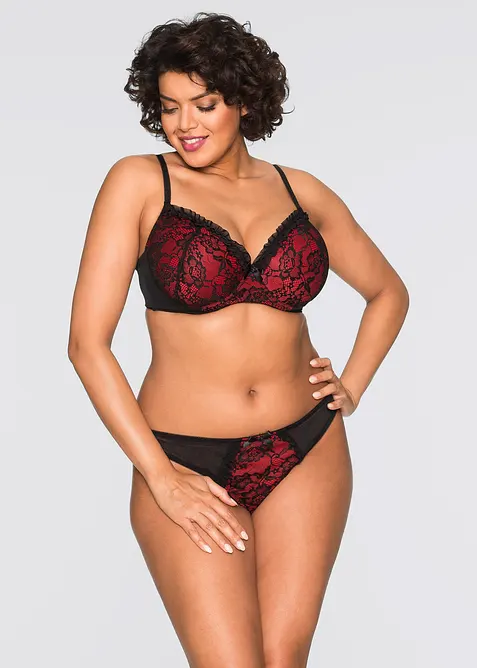 Vyztužená podprsenka + tanga (2dílná souprava), bonprix