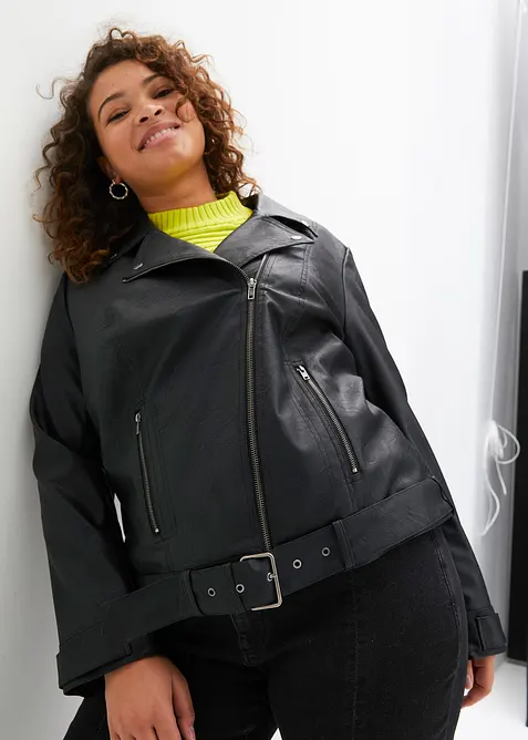 Motork&aacute;řsk&aacute; oversized bunda, bonprix