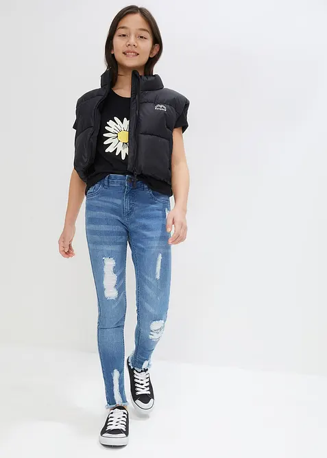 Dívčí tričko (2 ks v balení), bonprix