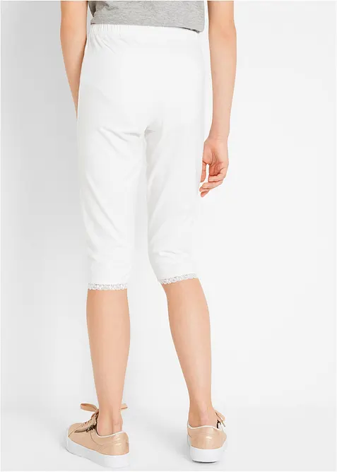 Capri legíny s organickou bavlnou (2 ks v balení), bonprix