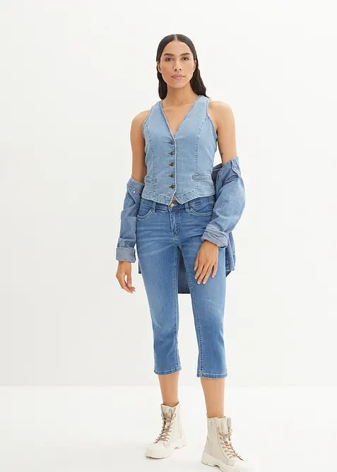 7/8 dž&iacute;ny, pohodln&yacute; streč, bonprix