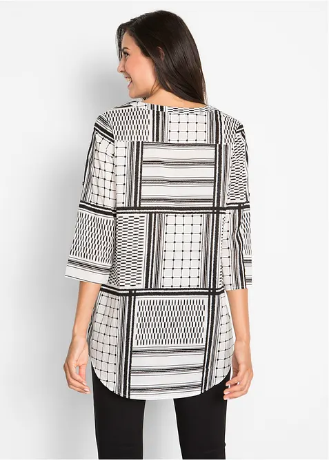 Dlouhá tunika z čisté bavlny, bonprix