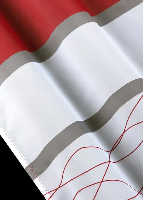 Transparentn&iacute; z&aacute;clona s př&iacute;čn&yacute;mi pruhy (1 ks v balen&iacute;), bonprix