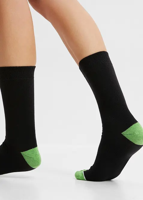 Ponožky (5 p&aacute;rů) s organickou bavlnou, bonprix