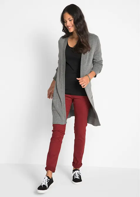 Přiléhavé triko s dlouhým rukávem, bonprix