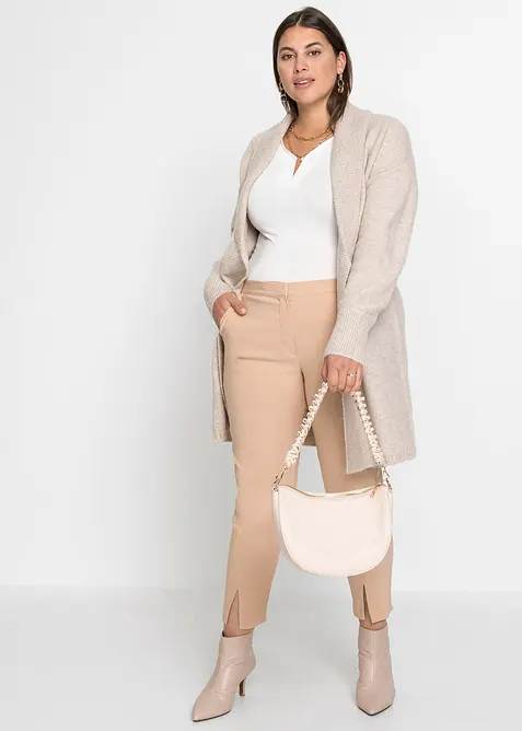 Dlouhý pletený kabátek, bonprix