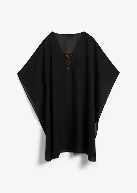 Plážová tunika z lehkého šifonu, bonprix