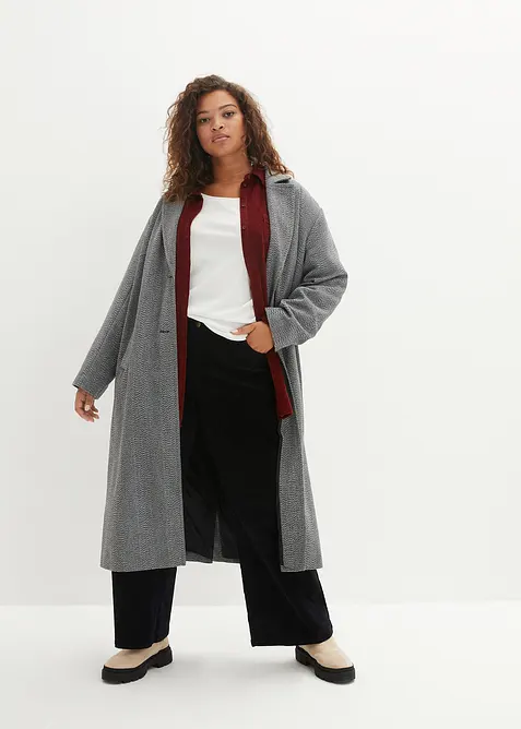 Tričko s dlouhým rukávem, z čisté organické bavlny, bonprix