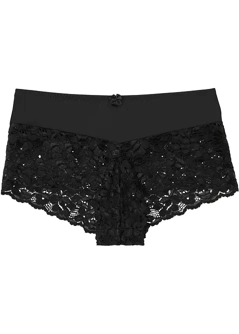 Bokové maxikalhotky s krajkou, bonprix