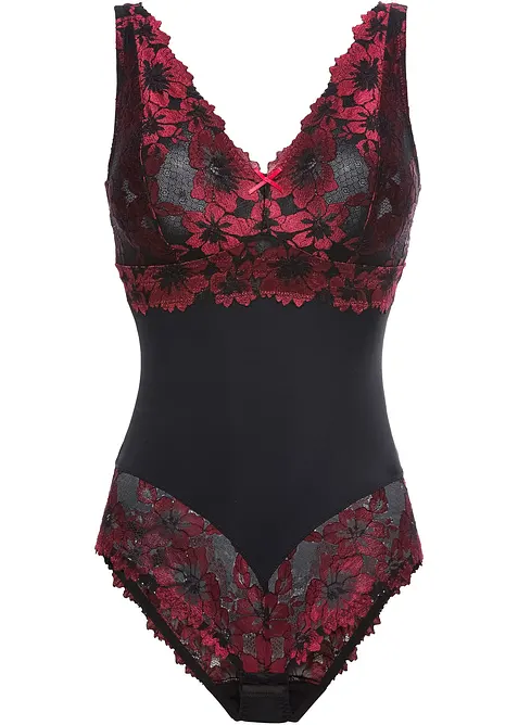 Body bez kostic, s květinovou krajkou, bonprix