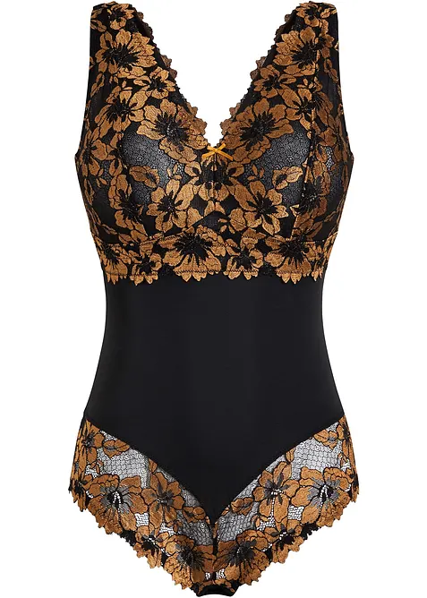 Body bez kostic, s květinovou krajkou, bonprix