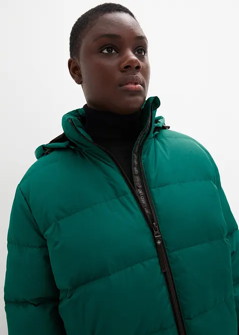 Péřový kabát s recyklovaným prachovým peřím, izolující hřejivou technologie, bonprix