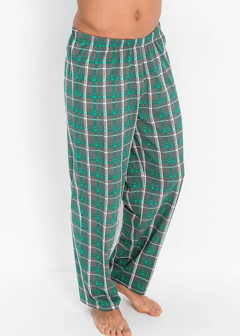 Pyžamo s dlouh&yacute;m ruk&aacute;vem, z čist&eacute; bavlny, bonprix