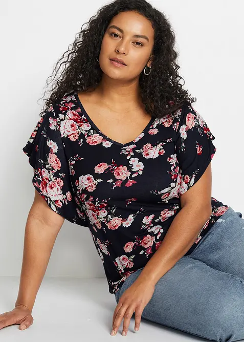 Tričko z viskózy, bonprix