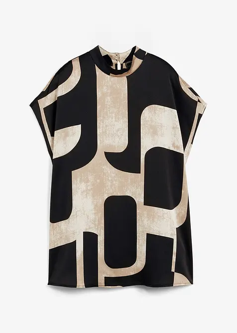 Tuniková halenka ze saténu, bonprix