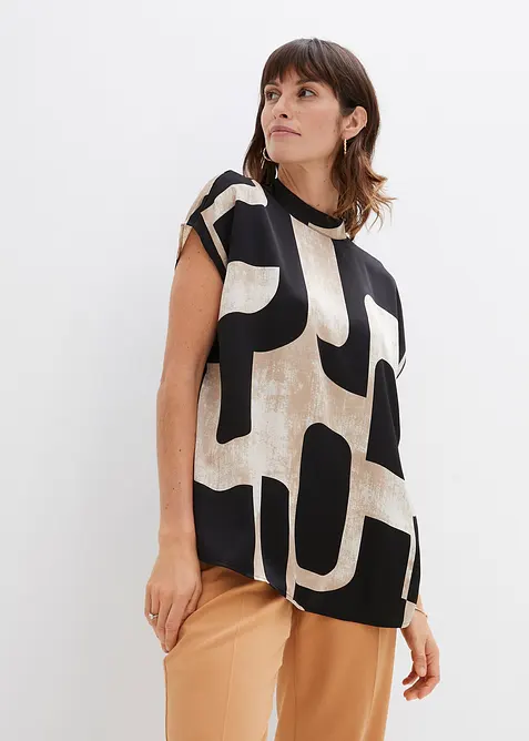 Tuniková halenka ze saténu, bonprix