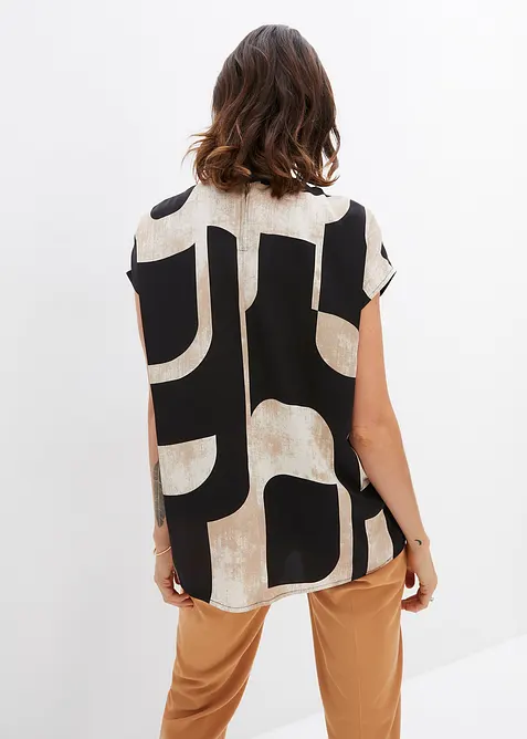 Tuniková halenka ze saténu, bonprix