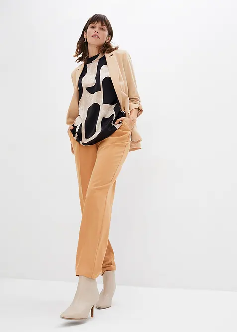 Tuniková halenka ze saténu, bonprix