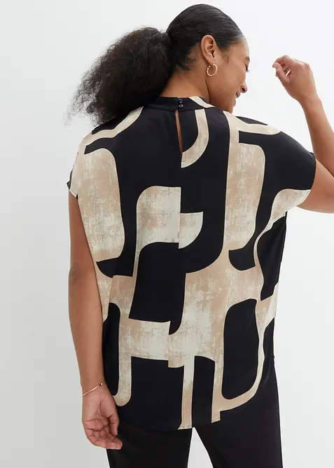 Tuniková halenka ze saténu, bonprix