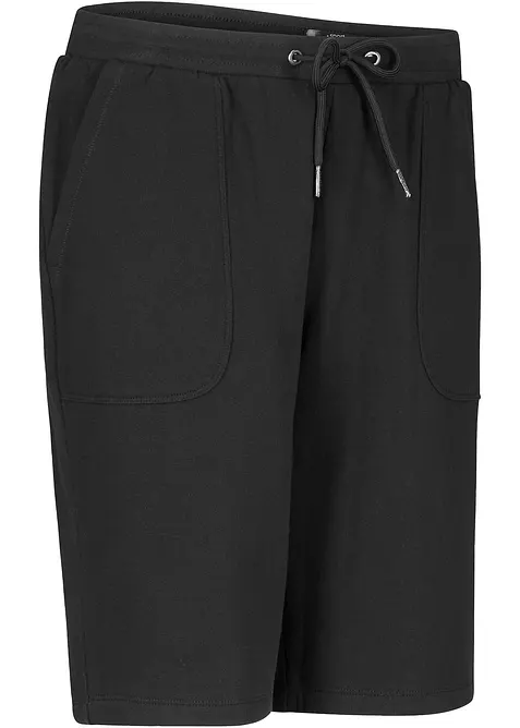 Bermudy z teplákoviny z čisté bavlny, bonprix