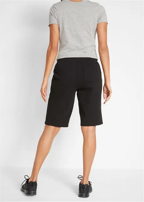 Bermudy z teplákoviny z čisté bavlny, bonprix