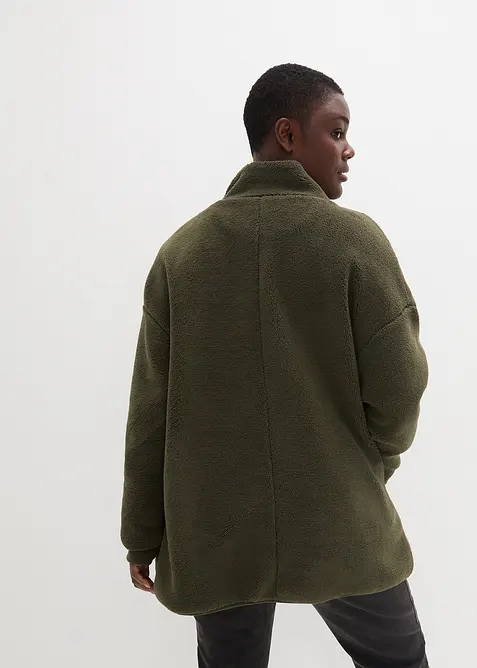 Bunda z ply&scaron;ov&eacute;ho fl&iacute;su, bonprix