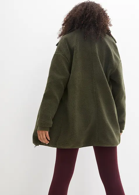 Bunda z ply&scaron;ov&eacute;ho fl&iacute;su, bonprix