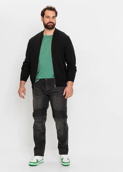 Svetr na zap&iacute;n&aacute;n&iacute;, s recyklovanou bavlnou, bonprix