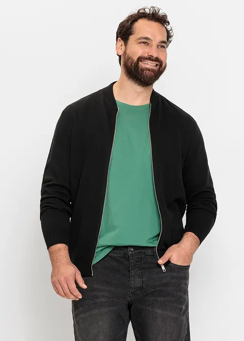 Svetr na zap&iacute;n&aacute;n&iacute;, s recyklovanou bavlnou, bonprix