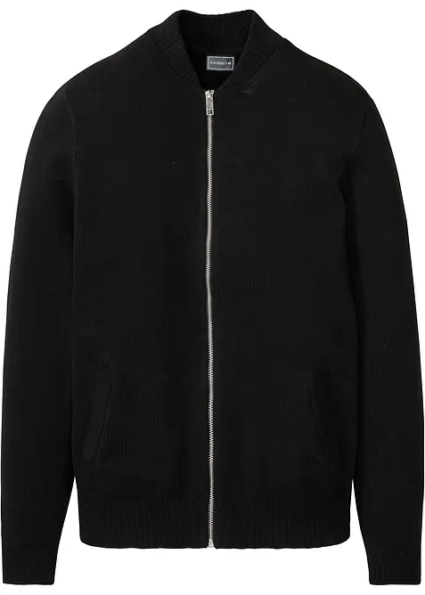 Svetr na zap&iacute;n&aacute;n&iacute;, s recyklovanou bavlnou, bonprix