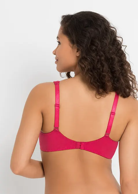 Podprsenka s kosticemi a s měkkou organickou bavlnou (3 ks v balen&iacute;), bonprix