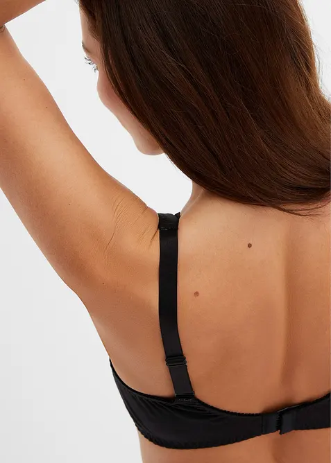 Podprsenka s kosticemi a s měkkou organickou bavlnou (3 ks v balen&iacute;), bonprix