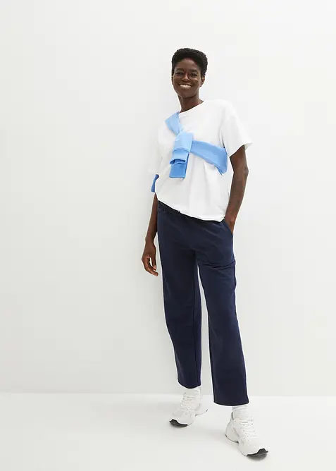 Oversize tričko z těžšího materiálu, z čisté organické bavlny, bonprix