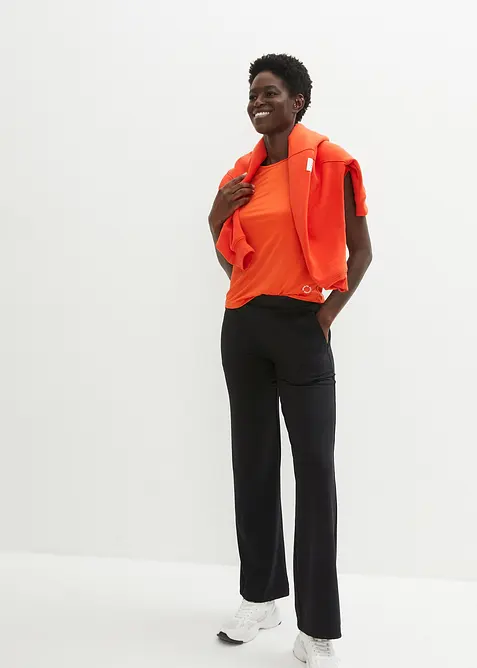 Univerzální sportovní legíny s kapsami na zip, bonprix