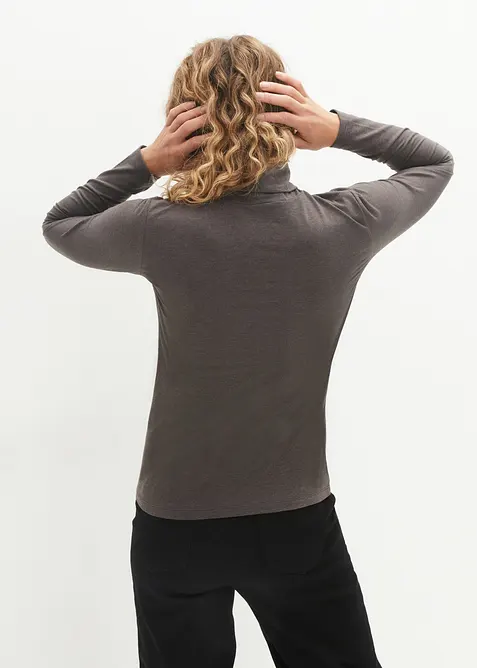 Tričko s dlouh&yacute;m ruk&aacute;vem (2 ks v balen&iacute;), bonprix