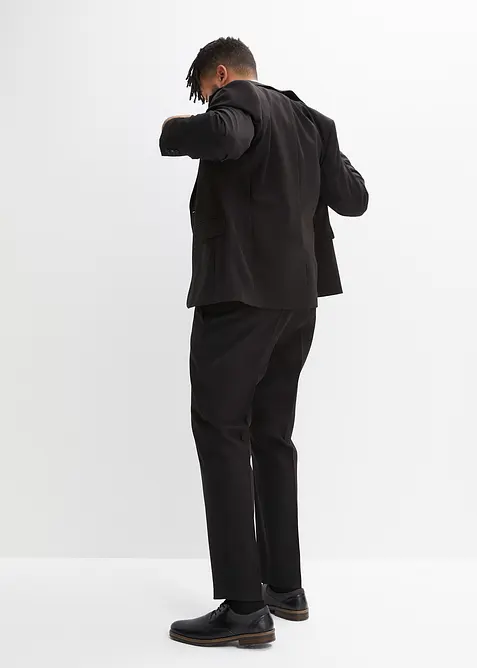 4d&iacute;ln&yacute; oblek ve střihu Slim Fit: sako, kalhoty, ko&scaron;ile, kravata, bonprix