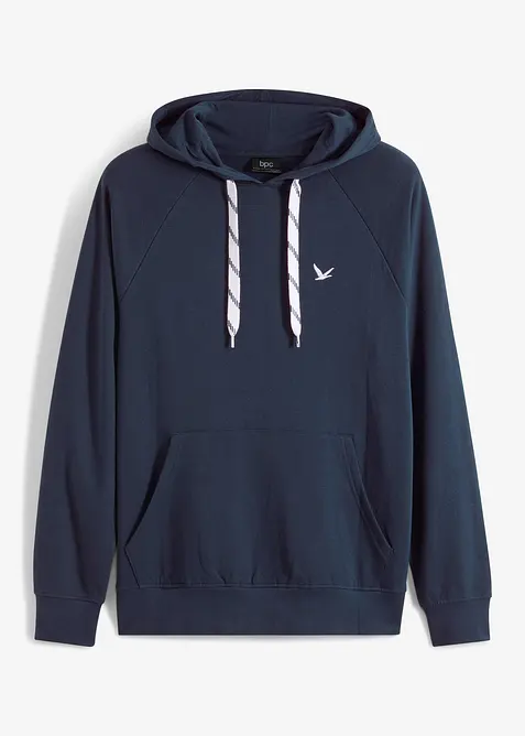 Mikina s kapuc&iacute;, z organick&eacute; bavlny, bonprix