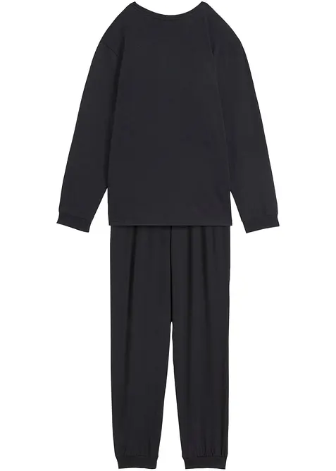 Pyžamo z čist&eacute; bavlny (2d&iacute;ln&aacute; souprava), bonprix