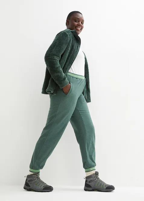 Tepl&aacute;kov&eacute; kalhoty z bavlněn&eacute; směsi (2 ks v balen&iacute;), bonprix