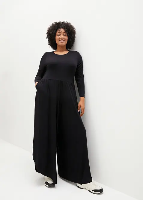 Sportovní overal ze splývavé viskózy, bonprix